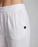 Chic Women's Linen Trousers with Pockets