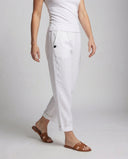 Chic Women's Linen Trousers with Pockets