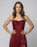 Silk Maxi Dress for Women - Flowy Style for Special Events