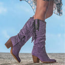 Heidi - Western Ankle Boots