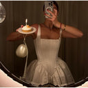 Structured Corset Top Exquisite Dress
