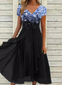 Chiffon Elegance: Stunning Party Dress