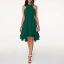 Charming Ruffle-Accented Fashion Dress