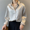 Silk Vintage Blouse for Women