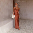 Elegant Satin Maxi Dress for Any Occasion