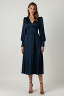 Chic Satin Spring & Summer Dresses