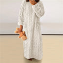 Cozy Teddy Fleece Dress for All Occasions