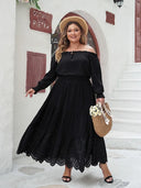 Chic Black Plus Size Skirt for Women