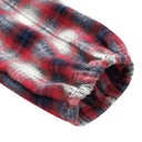 Chic Checked Shirt Dress with Belt and Button Accents