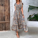 Vintage Bohemian Maxi Dress for Effortless Style