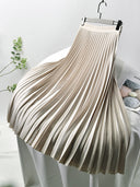 High-Waisted Pleated Skirt for Chic Style