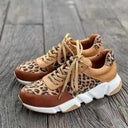 Chic Leopard Print Women's Footwear