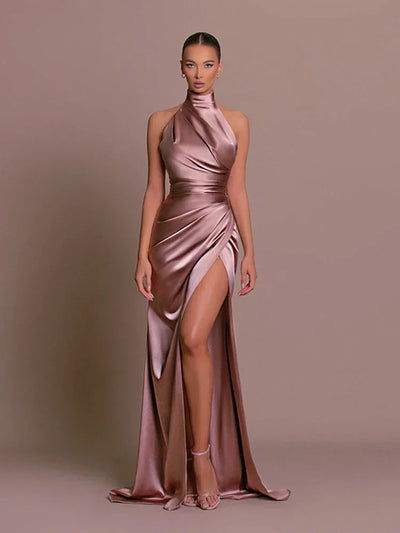 Wedding Guest Dress with Slit