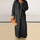 Cozy Teddy Fleece Dress for All Occasions