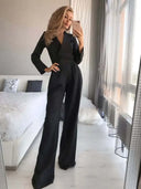 Chic Women's Jumpsuit with Stylish Flair