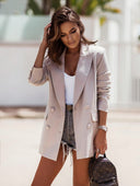 Soldier Double-Breasted Blazer in Classic Style