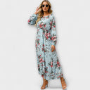 Bohemian Maxi Dress for Festivals and Beach Days
