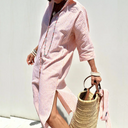 Chic Striped Shirt Dress for Every Occasion