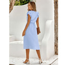 Chic Midi Dress with Quality Fabric