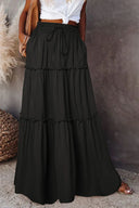 Bohemian Skirts with Stretch Waistband