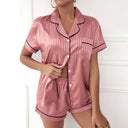 Satin Women’s Pajama Set for Relaxation