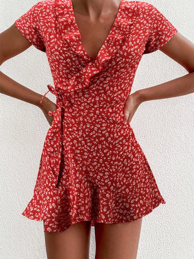 Chloe - Floral Midi Dress for All Occasions