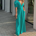 Chic Puff Sleeve Jumpsuit for Every Occasion