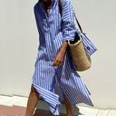Chic Striped Shirt Dress for Every Occasion