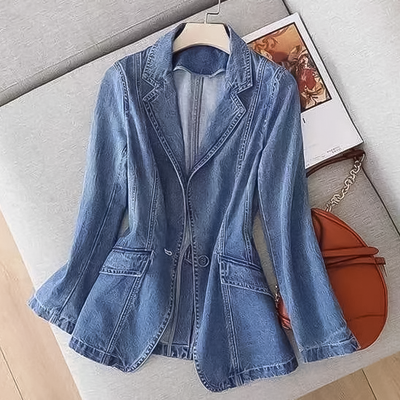 Chic Contemporary Denim Jacket