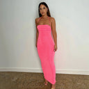 Deep Back Cut Dress for Stunning Entrances