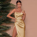 Elegant Satin Maxi Evening Gowns