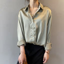 Silk Vintage Blouse for Women