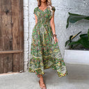 Vintage Bohemian Maxi Dress for Effortless Style