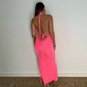 Deep Back Cut Dress for Stunning Entrances