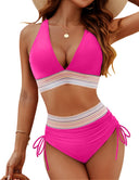 High-Waisted Tummy Control Bikini