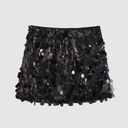Sequined Mini Skirt for Chic Style