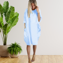 Chic Long Sleeve Pocket Dress for Effortless Style