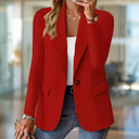 Jill - Tailored Single-Button Blazer for Work & Events