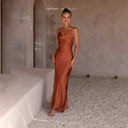 Elegant Satin Maxi Dress for Any Occasion