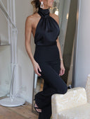 Chic Open Back Women's Overall