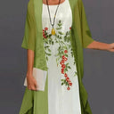 Chic Women's Dress in Breathable Fabric