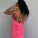 Deep Back Cut Dress for Stunning Entrances