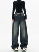 Vintage Women's Baggy Jeans - Classic Style