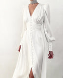 Chic Satin Spring & Summer Dresses