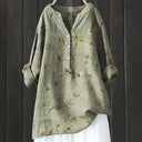 Floral Print Women's Blouse - Chic Style