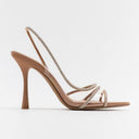 Chic Stiletto Slingback Peep Toe Sandals