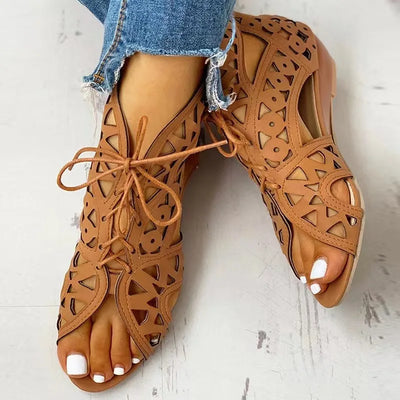 Chic Gladiator Wedge Sandals for Women