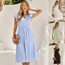 Chic Midi Dress with Quality Fabric