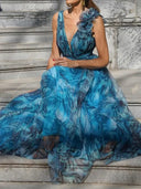 Wedding Guest Dress - Floral Maxi
