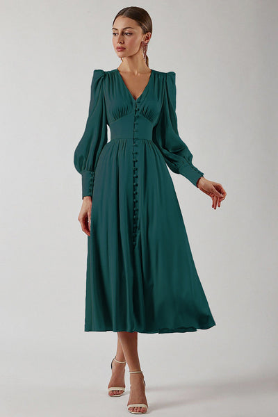 Chic Satin Spring & Summer Dresses